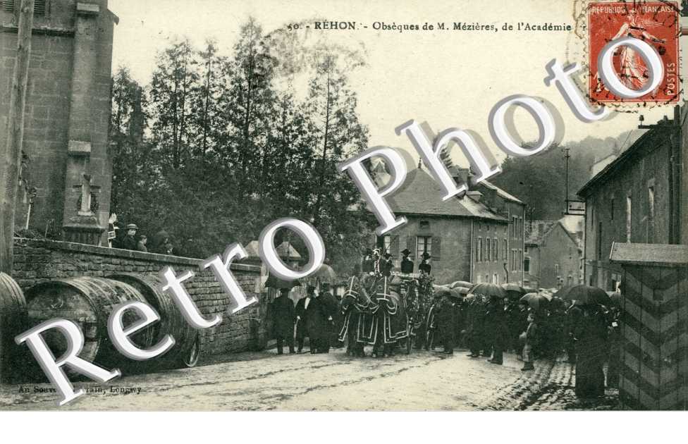 Obseques de M. Mezieres, de la Academie