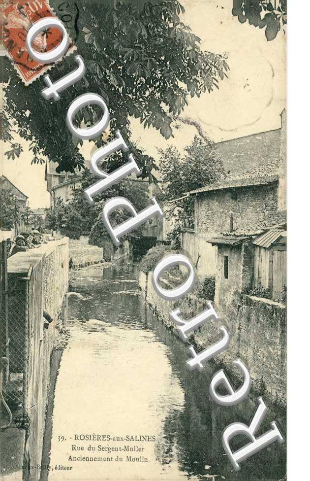 Rue du Sergent Muller, anciennement du Moulin