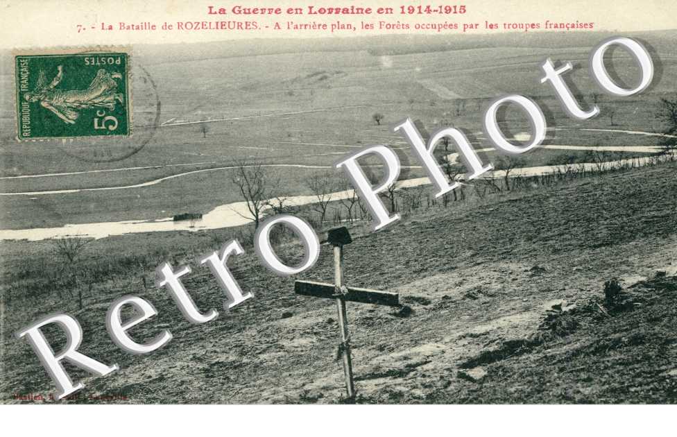 Les forets occupees par les troupes francaises