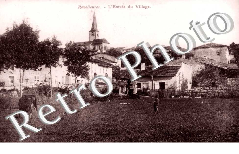 l'entree du village