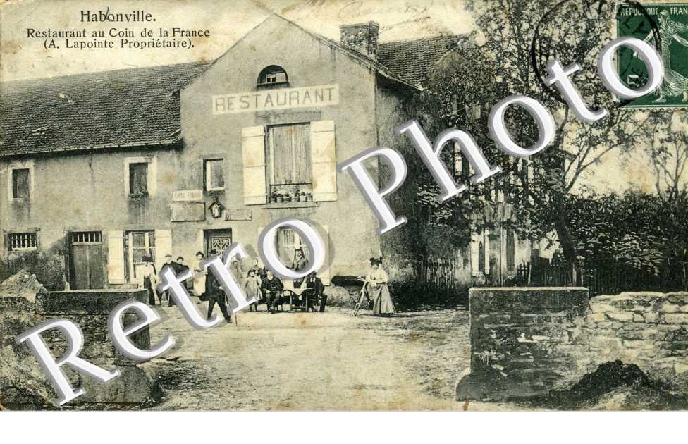 Habonville - Restaurant au coin de la France - A. Lapointe proprietaire