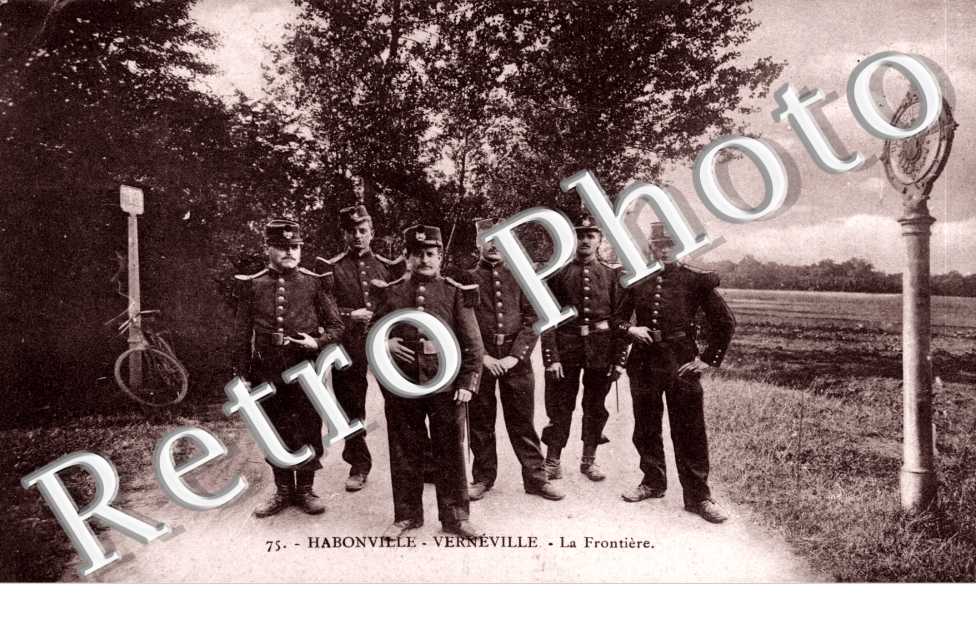 Habonville - Verneville - La frontiere   - douane