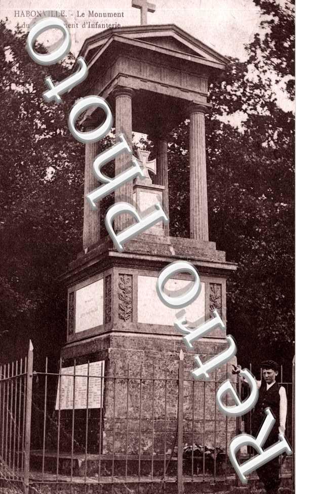Le monument du 84e regiment d'infanterie - Habonville