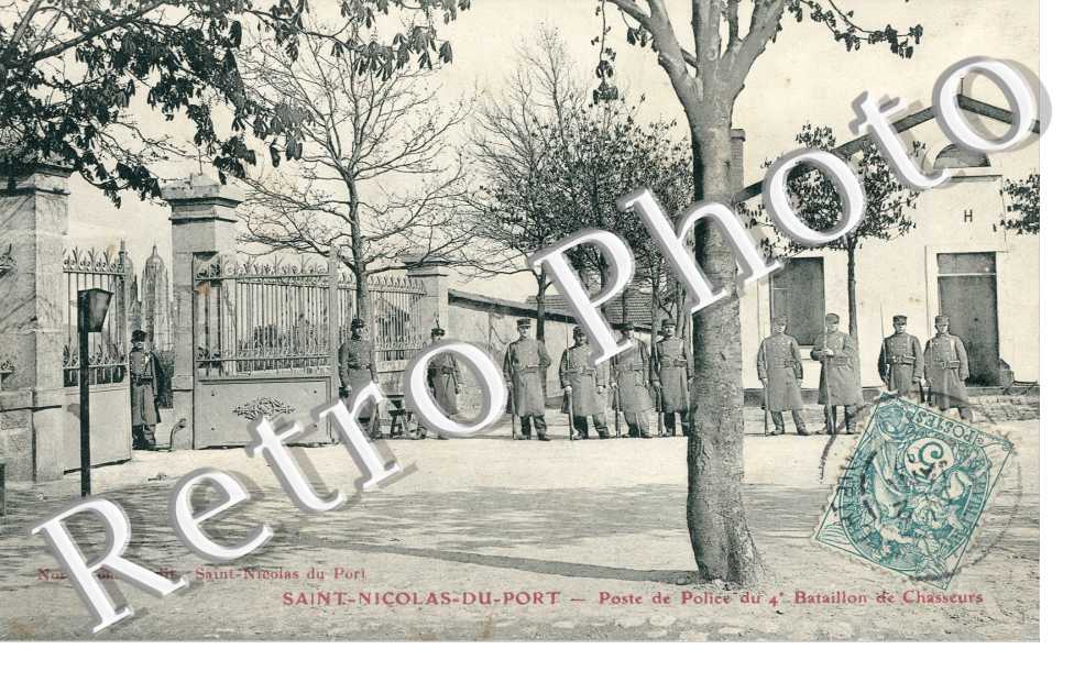 Poste de Police du 4eme Bataillon de Chasseurs