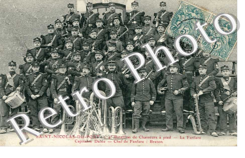 Bataillon de Chasseurs a pied, la Fanfare, Capitaine Daloz