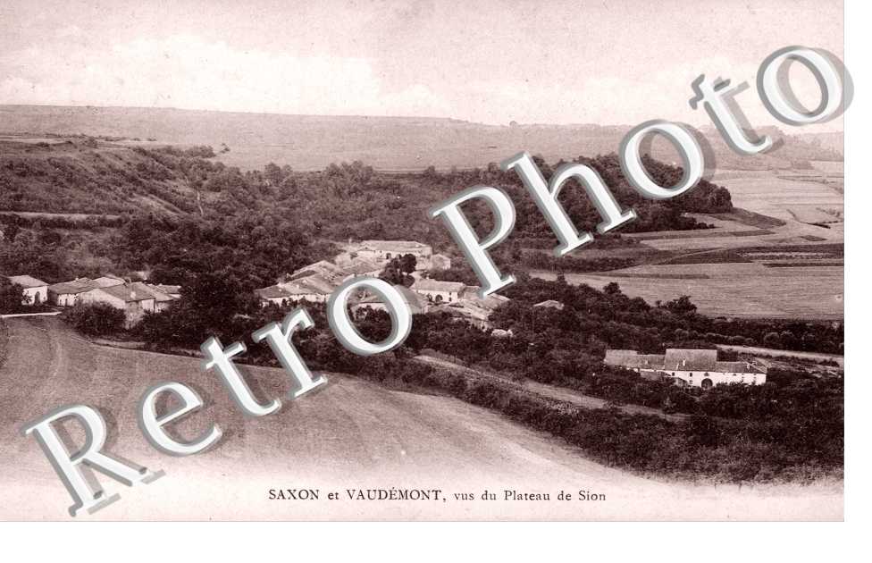 Saxon et Vaudemont vu du Plateau de Sion