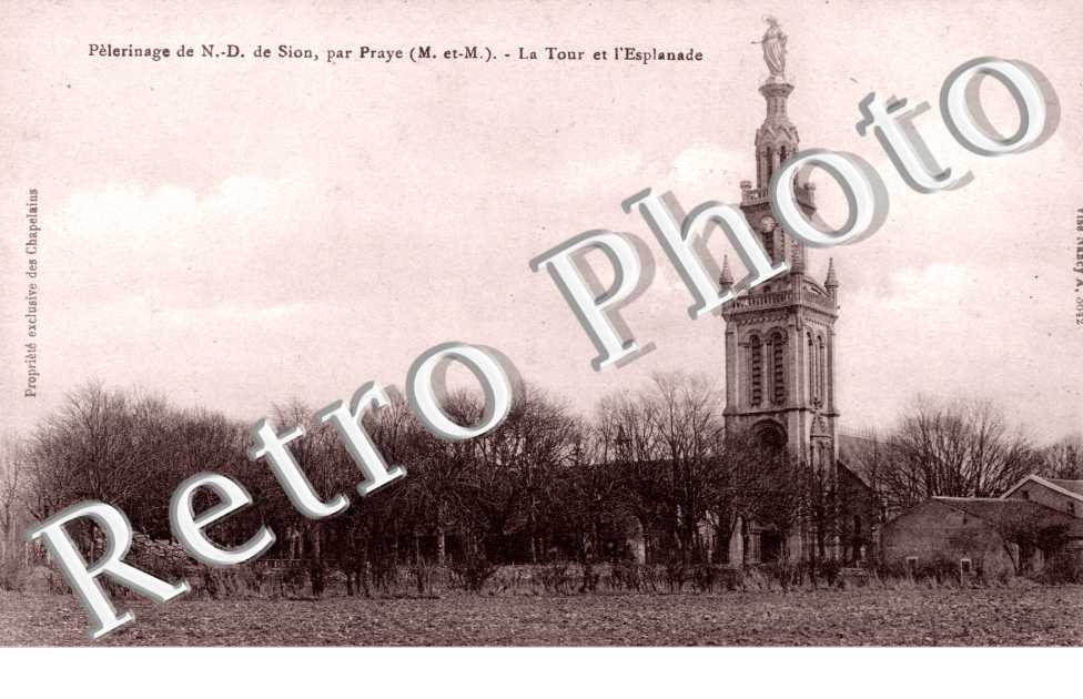 Pelerinage de N. D. de Sion la Tour et l'Esplanade
