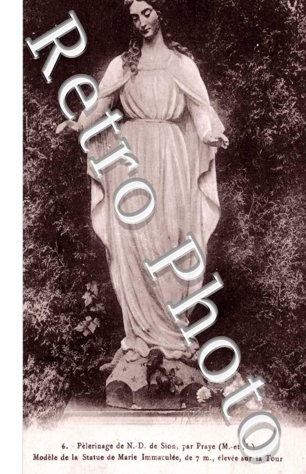 Modele de la statue de Marie Immaculee