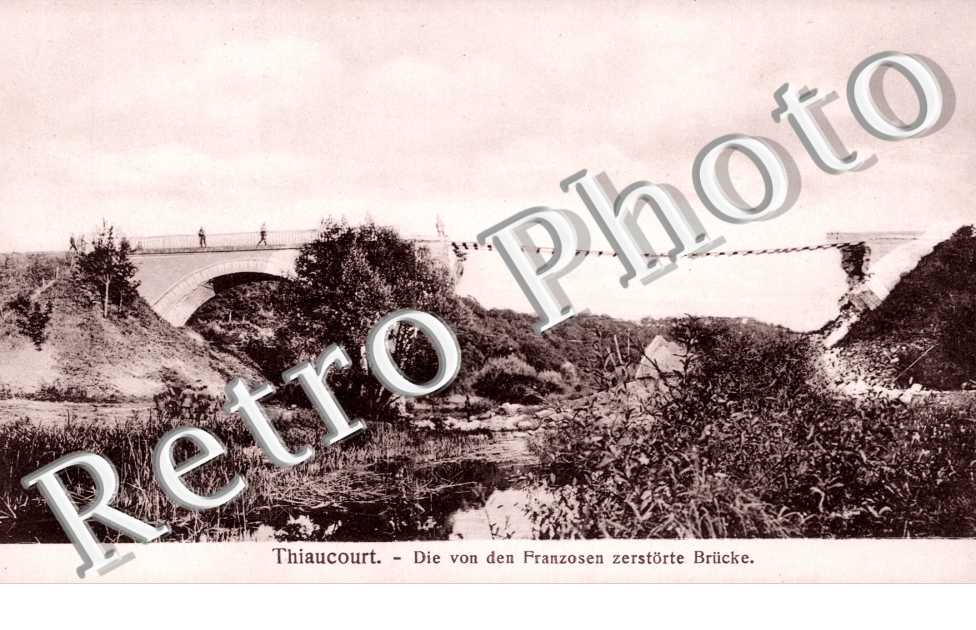 Die von den Franzosen zerstorte Brucke