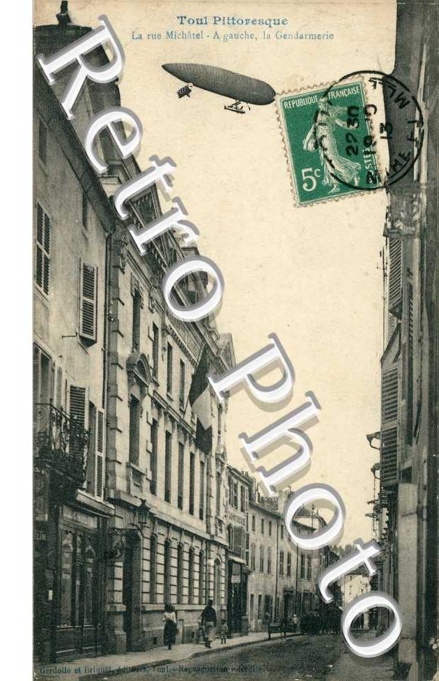 la rue Michatel - la gendarmerie