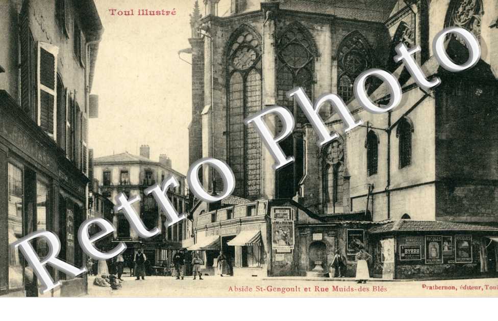 Abside Saint Gengoult et Rue Muids des Bles