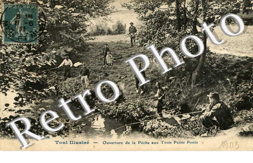 Ouverture de la peche aux trois petits ponts