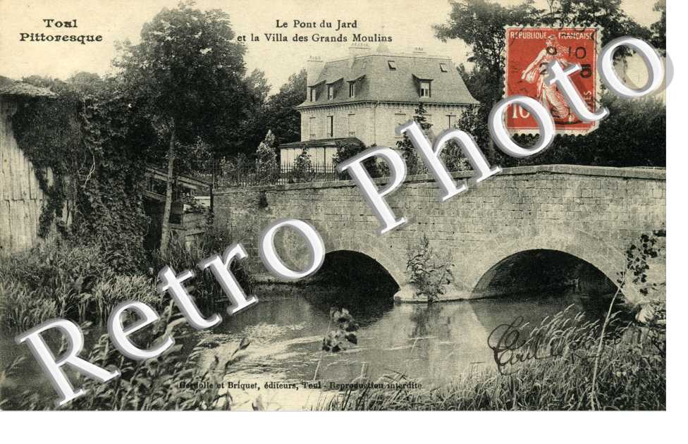le Pont du Jard et la Villa des Grands Moulins