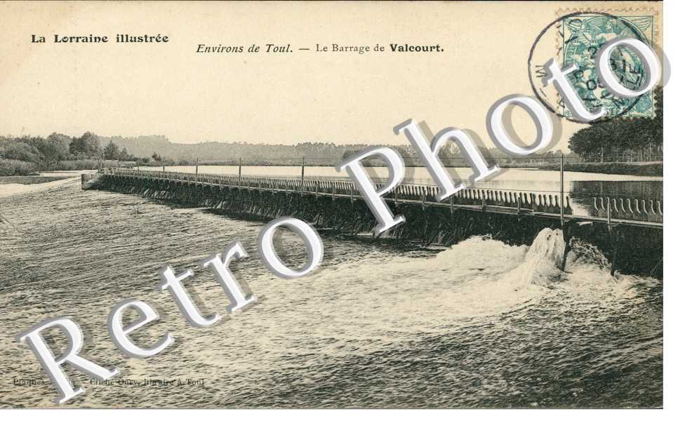 Le barrage de Valcourt