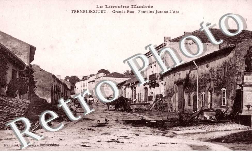 Grande rue - Fontaine Jeanne d'Arc