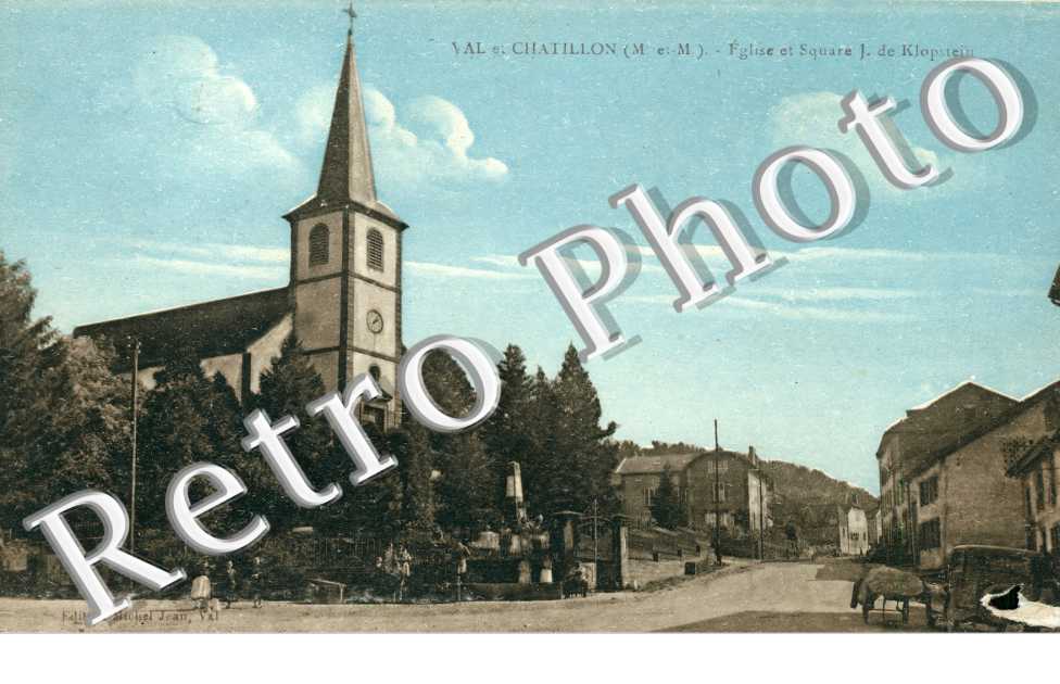 Eglise et square J. de Klopstein