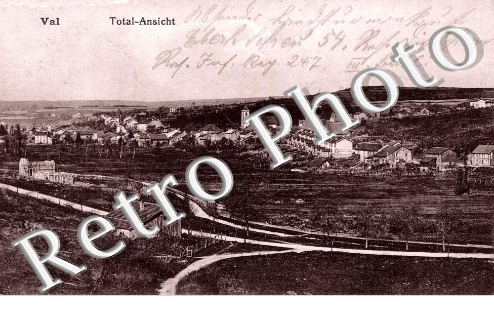 Total-Ansicht - feldpostkarte