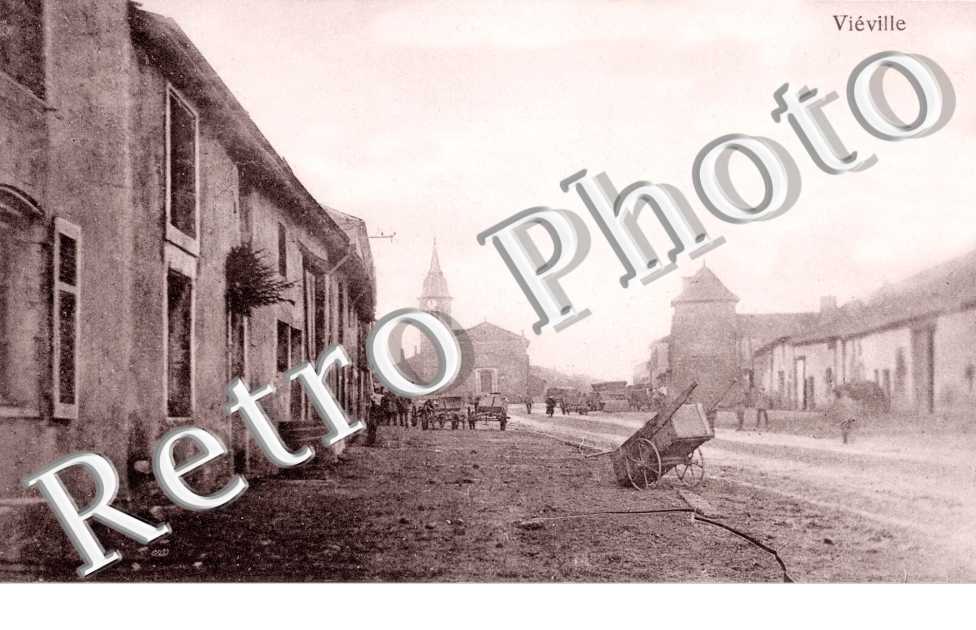 (une rue) - feldpostkarte