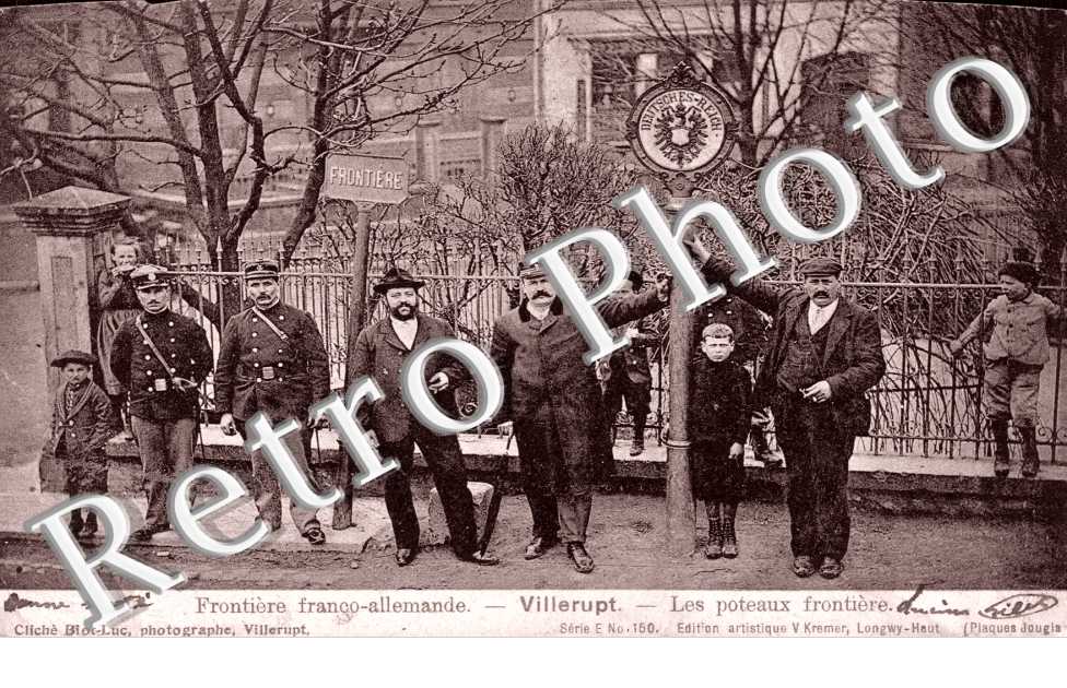 Frontiere franco-allemande Les poteaux frontieres