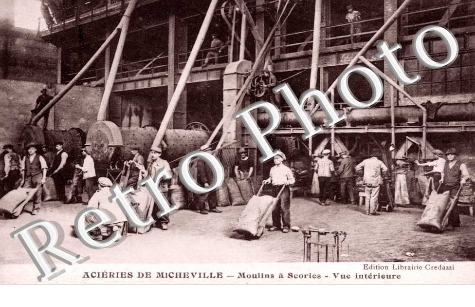 acieries de Micheville Moulins a scories