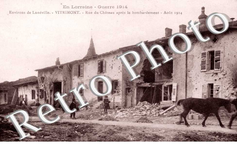 rue du chateau - Ruines