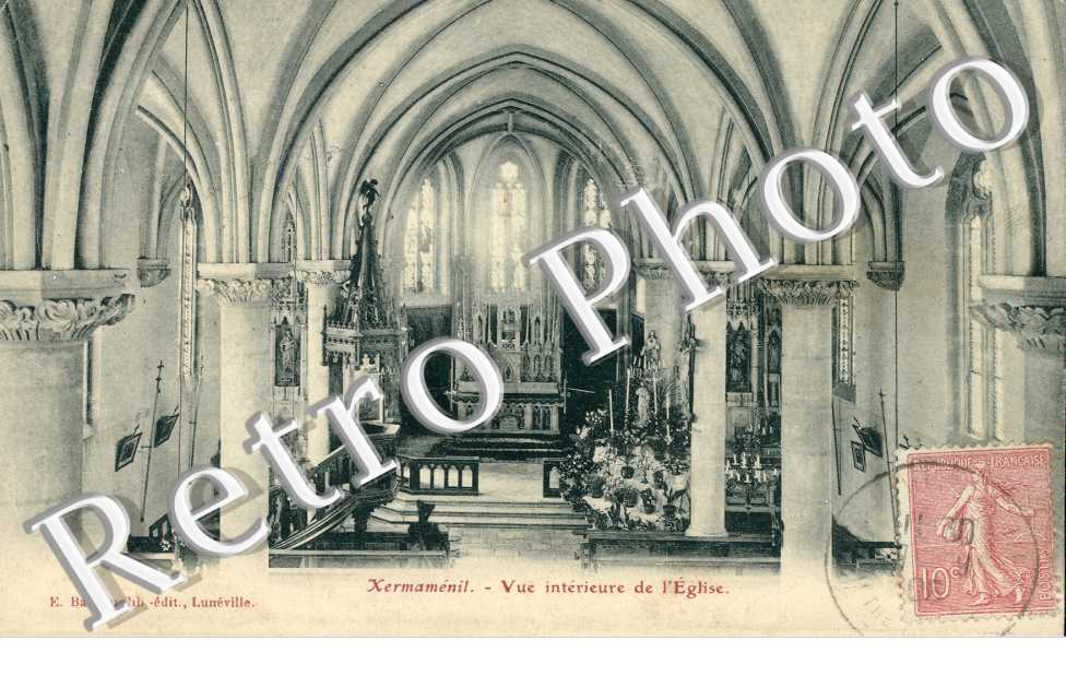 vue interieure de l'eglise