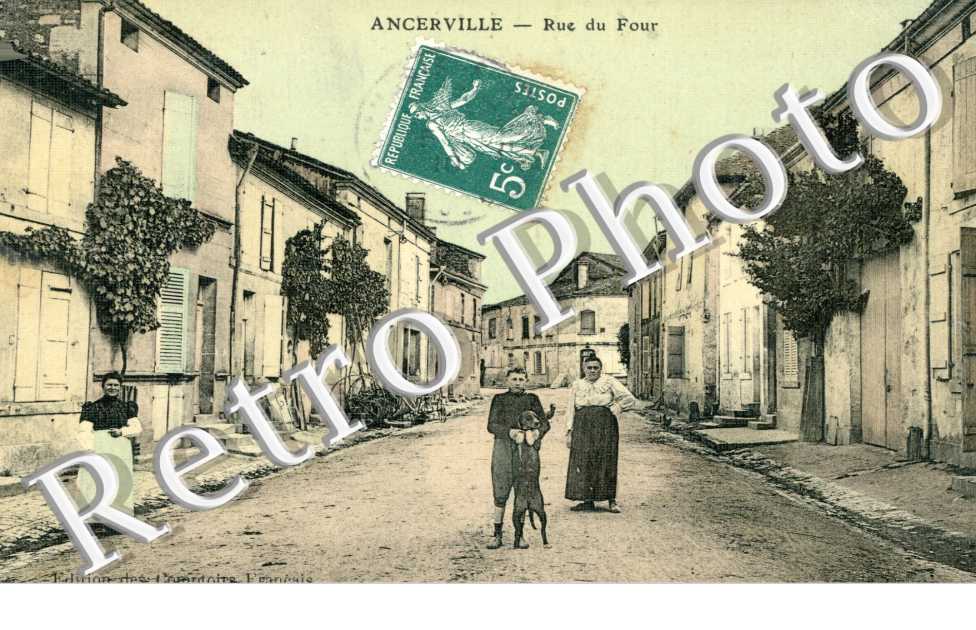 rue du four - Edition des Comptoirs Francais (carte toilee couleur) TOP CARTE