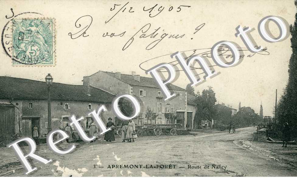 Apremont-la-Foret Route de Nancy