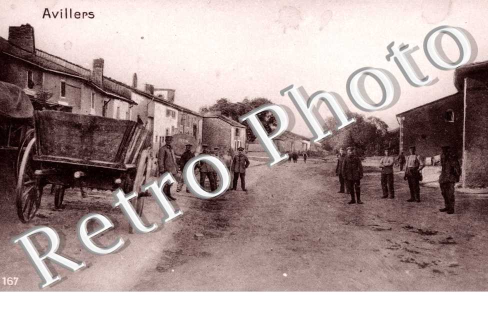 (une rue) - feldpostkarte