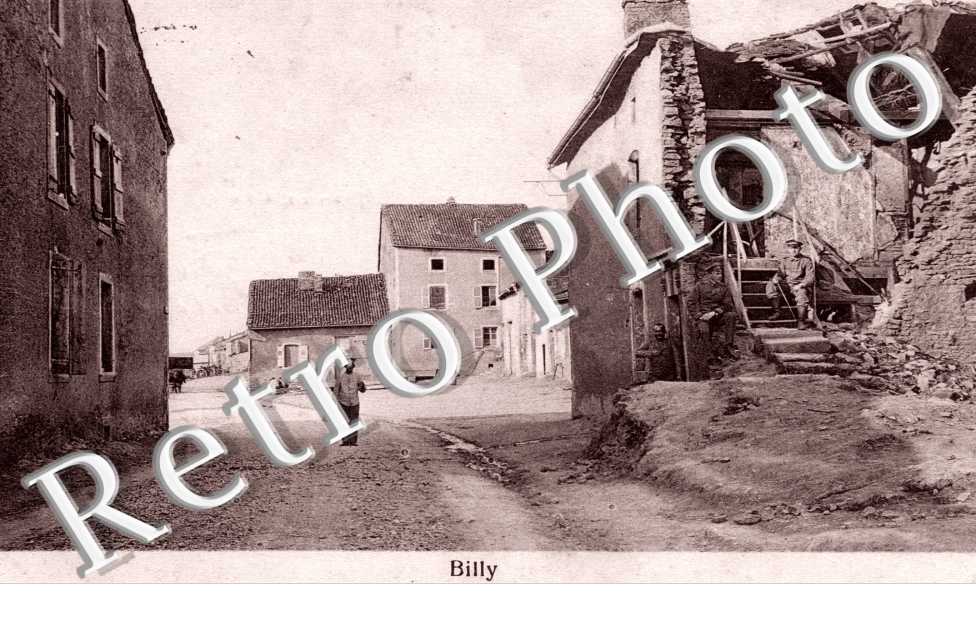(une rue) - feldpostkarte