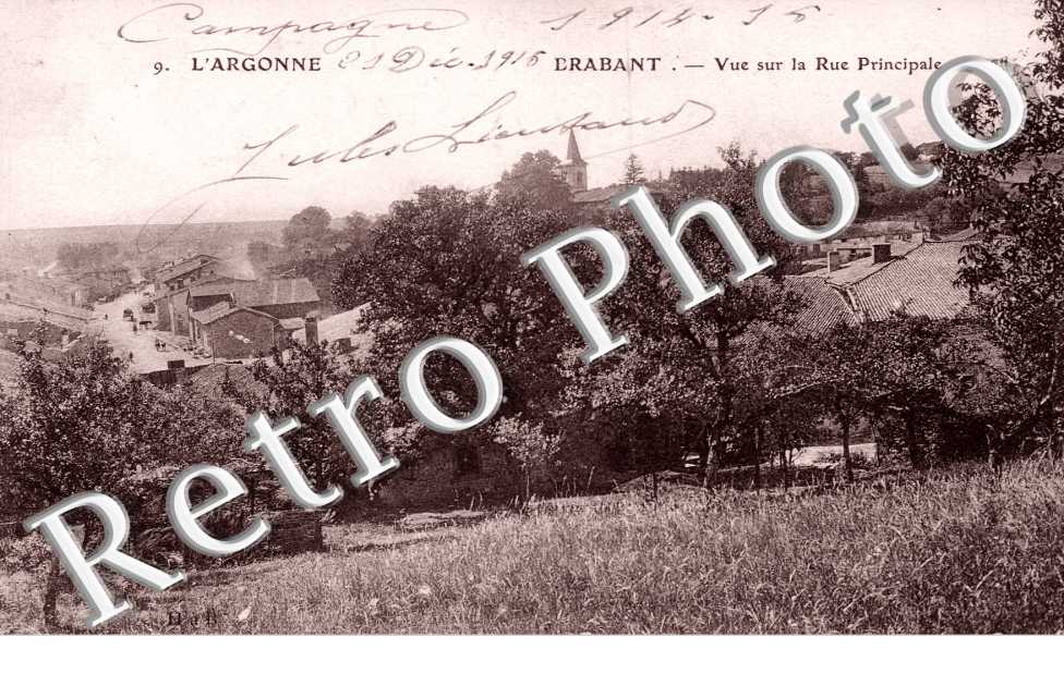 Vue sur la rue principale