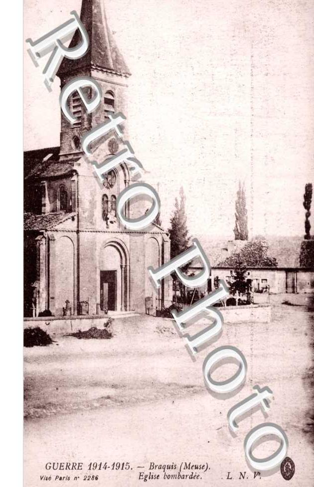 Eglise bombardee