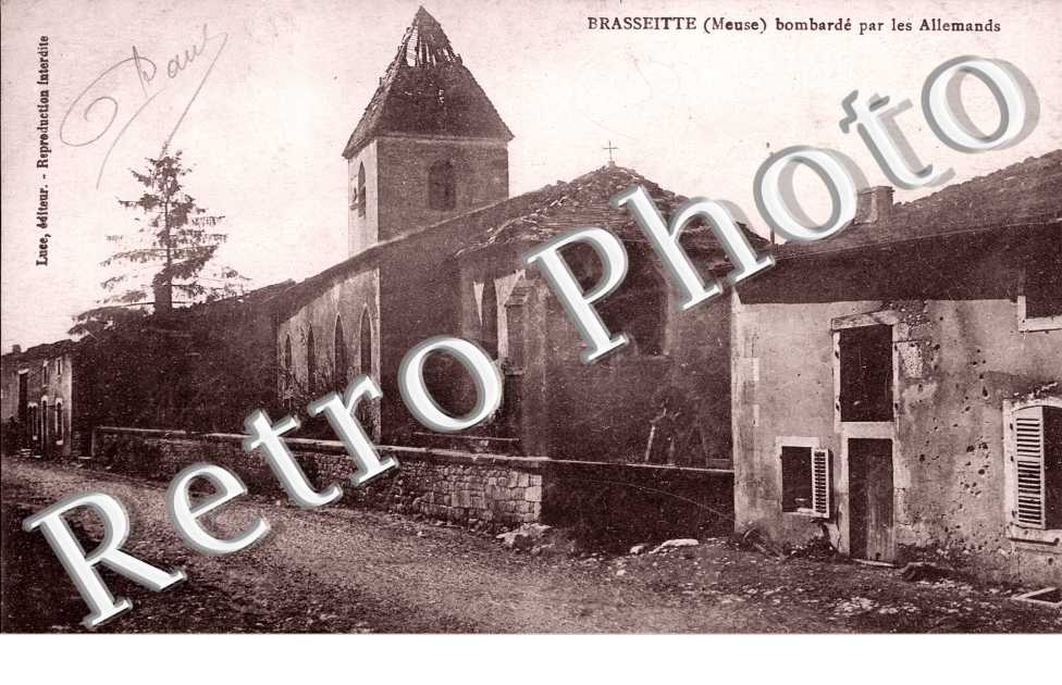 Bombarde par les allemands