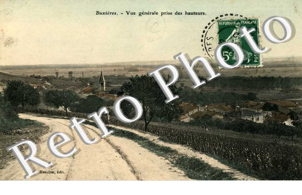 Vue generale prise des hauteurs