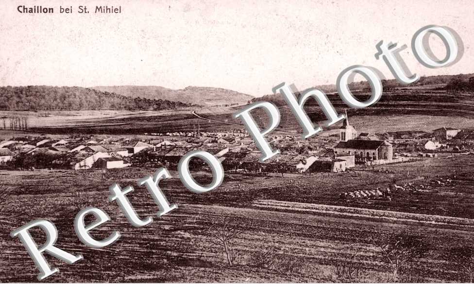 Vue generale Carte militaire allemande
