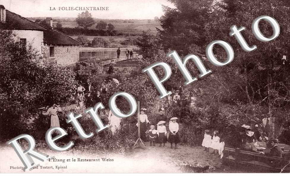  La Folie-Chantraine  -   L'Etang et le restaurant Weiss