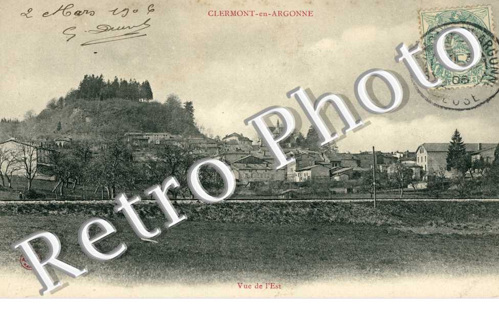 Vue prise de l'Est