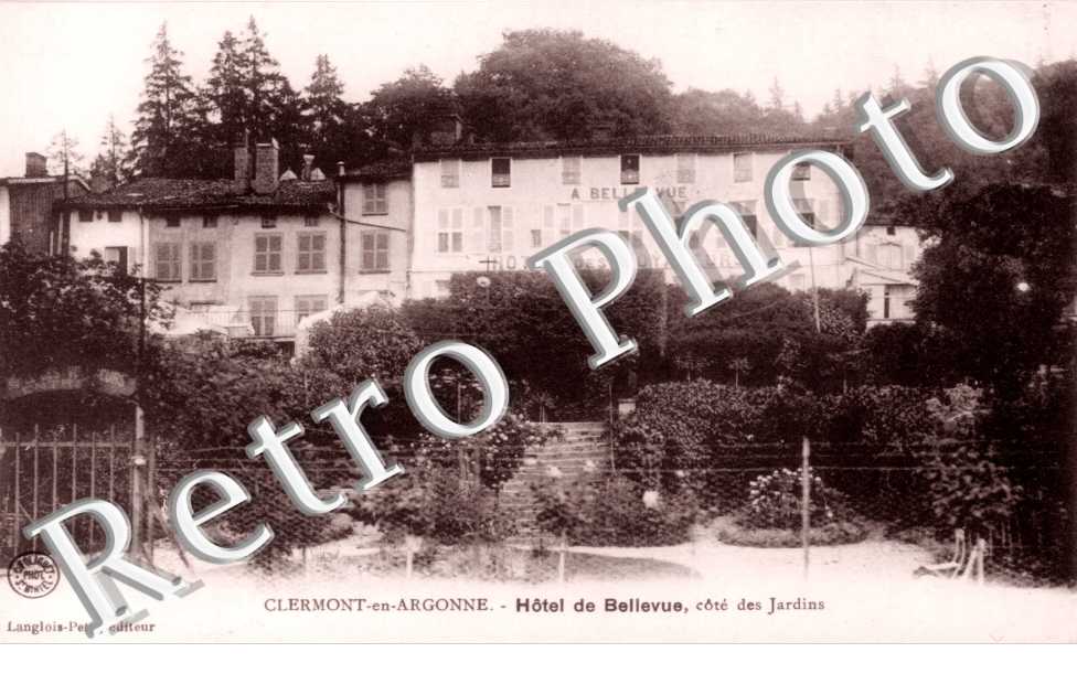 Hotel de Bellevue, cote des jardins