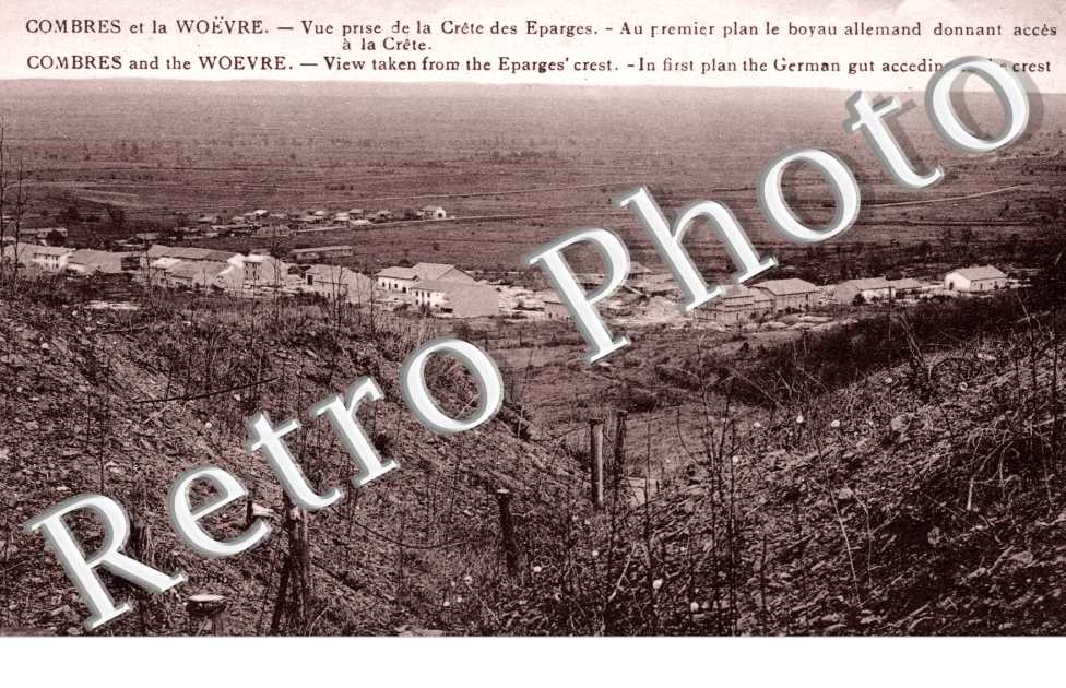 Vue prise de la Crete des Eparges