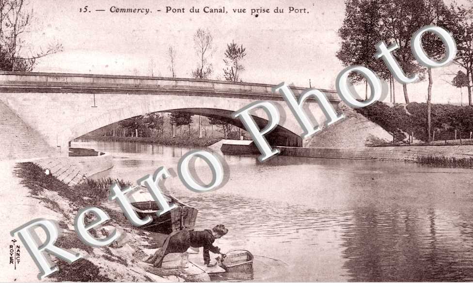 Pont du Canal, Vue prise du Port
