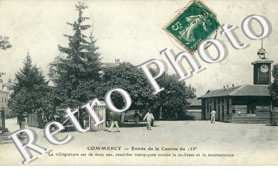 entree de la caserne du 155eme regiment d'Infanterie