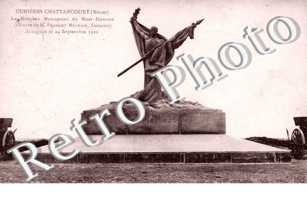 Nouveau monument du mort-Homme - oeuvre de M. Froment Meurice