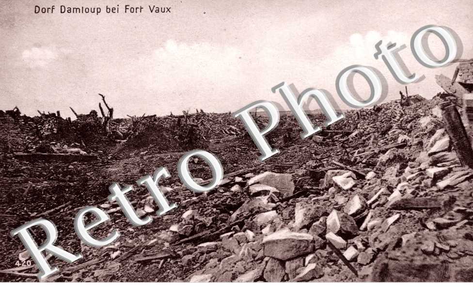 Dorf damloup bei Fort Vaux