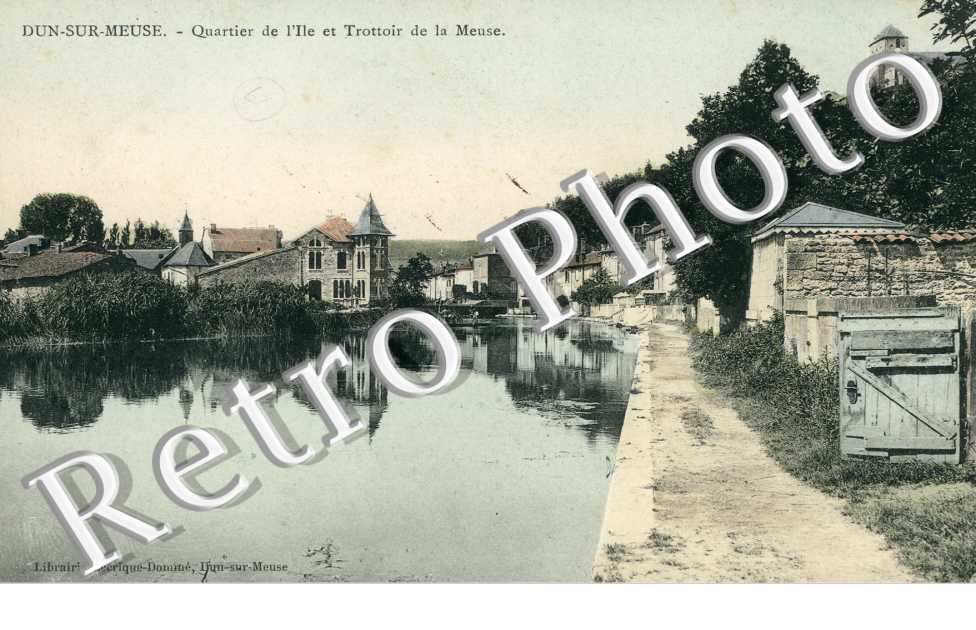 Quartier de l'Ile et Trottoir de la Meuse
