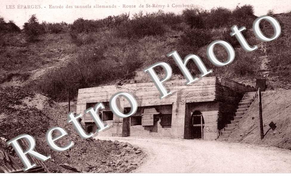 entree des tunnels allemands Route de St-Remy a Combres