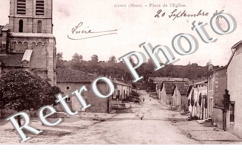 Place de l'eglise - 1905