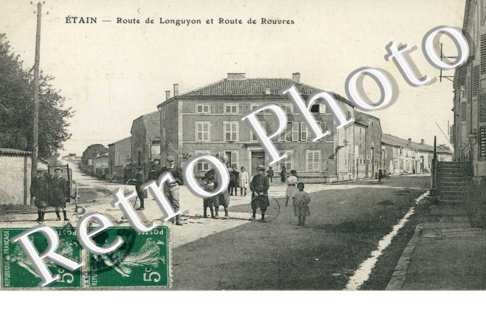 route de Longuyon et route de Rouvres