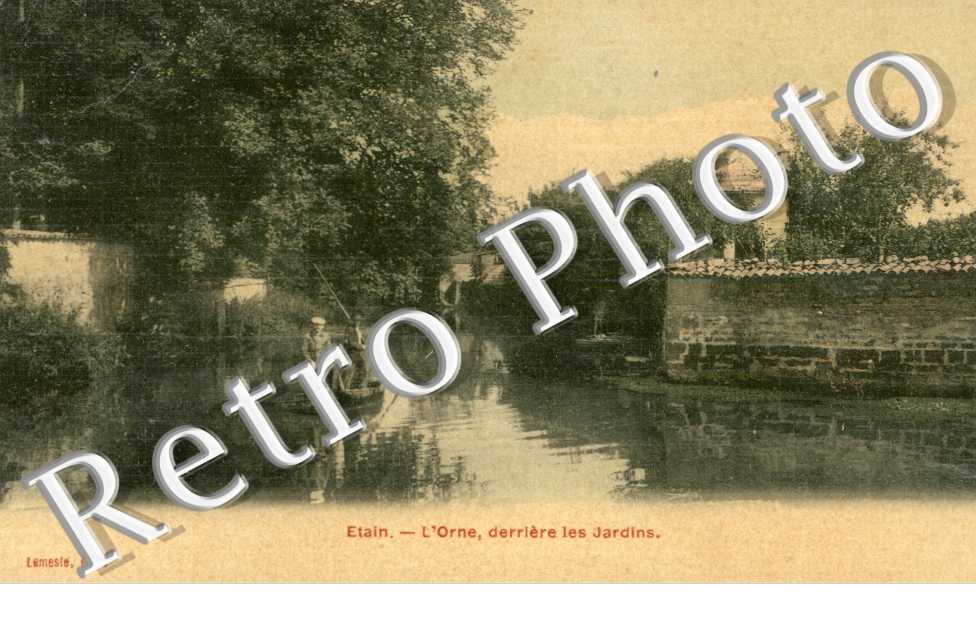 l'Orne, derriere les Jardins