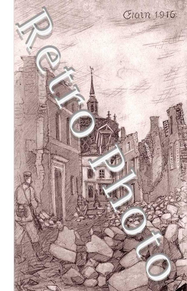 ruines - Dessin