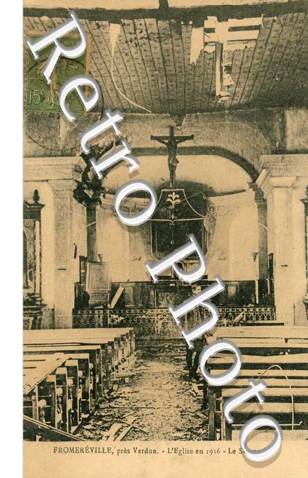 L'Eglise en 1916, le sanctuaire
